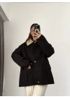 Oversize Parka - Siyah