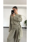 OYS Vatkalı Bağ. Şalvar Takım - Yeşil