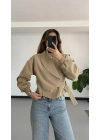 Penny Bomber Ceket - Bej