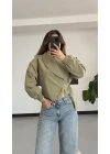 Penny Bomber Ceket - Haki
