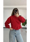 Penny Bomber Ceket - Kırmızı