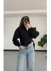 Penny Bomber Ceket - Siyah