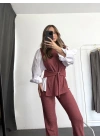 Pien Balon Kol Takım - Bordo