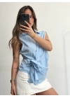 Pinto Gömlek - Mavi