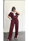 Polo Yaka Takım - Bordo