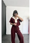 Polo Yaka Takım - Bordo