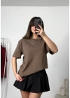 Pony Premium Oversize Tshirt - Vizon
