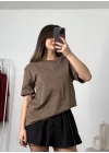 Pony Premium Oversize Tshirt - Vizon