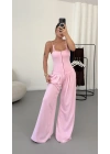 Rachel Agraflı Takım - Pembe