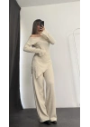 Rebeca Asimetrik Takım - Bej