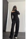 Rebeca Asimetrik Takım - Siyah
