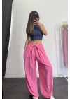 Road Pantolon - Pembe