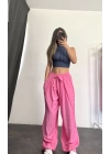 Road Pantolon - Pembe