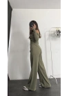 Rose Asimetrik Takım - Haki