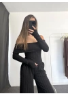 Rosie Madonna Takım - Siyah