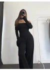 Rosie Madonna Takım - Siyah