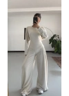 Roxa Bağlamalı Takım - Bej