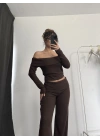 Sarah Yumoş Takım - Kahve