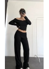 Sarah Yumoş Takım - Siyah