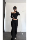 Sarah Yumoş Takım - Siyah
