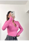 Seekers Bodysuit - Pembe