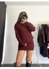 Stella Etek Triko Takım - Bordo