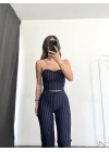 Straplez Snap Takım - Lacivert