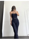 Straplez Snap Takım - Lacivert