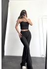 Straplez Snap Takım - Siyah