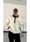 Teddy Detaylı Sweatshirt