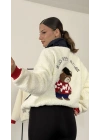 Teddy Detaylı Sweatshirt