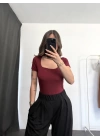 Tilda Bodysuit - Bordo