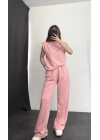 Trua Vatkalı Modal Takım - Pembe