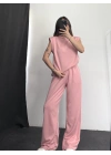 Trua Vatkalı Modal Takım - Pembe