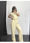 Trua Vatkalı Modal Takım - Sarı