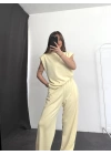 Trua Vatkalı Modal Takım - Sarı