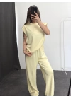 Trua Vatkalı Modal Takım - Sarı