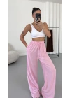 Vienna Salaş Pantolon - Pembe