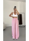 Vienna Salaş Pantolon - Pembe