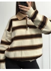 Vintage Polo Yaka Kazak - Bej