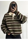Vintage Polo Yaka Kazak - Haki