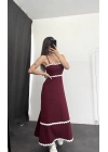 Wens Elbise - Bordo
