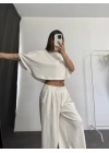 Yelda Crop Takım - Taş