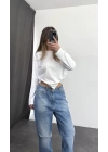 Yırtık Boyfriend Jean
