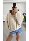 Zonia Muadil Ceket - Bej
