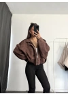 Zonia Muadil Ceket - Kahve