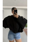 Zonia Muadil Ceket - Siyah