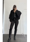 Zonia Muadil Ceket - Siyah