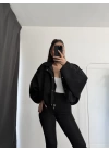 Zonia Muadil Ceket - Siyah