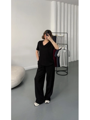 Sion V yaka Takım - Siyah